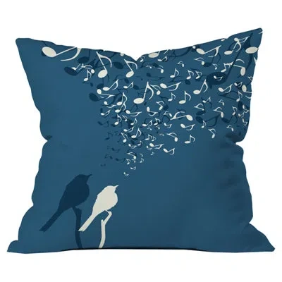 Deny Designs Belle Love Song Outdoor Throw Pillow