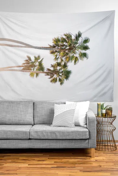 Deny Designs Bethany Young Photography California Palms Tapestry In White