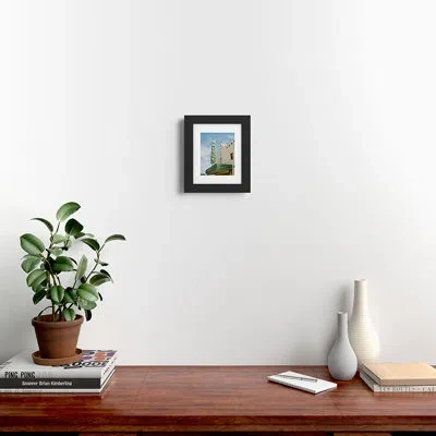 Deny Designs Bethany Young Photography Marfa Palace On Film Framed Art Print In Black