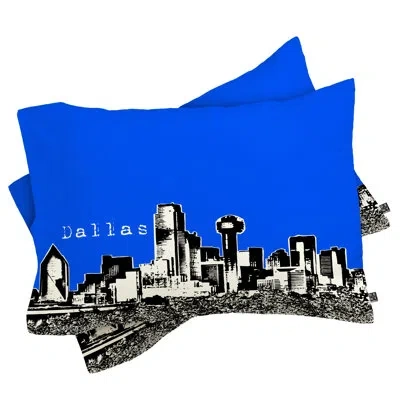 Deny Designs Bird Ave Dallas Pillowcase In Royal