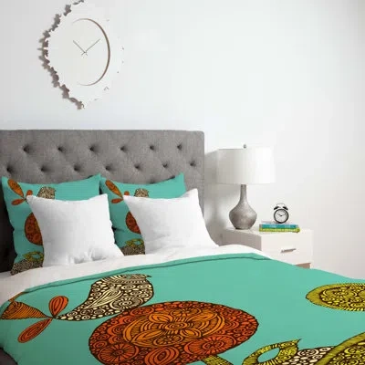 Deny Designs Bird Duvet Cover In Lightweight