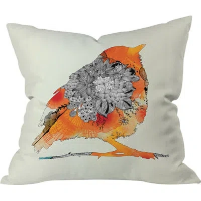 Deny Designs Bird Throw Pillow