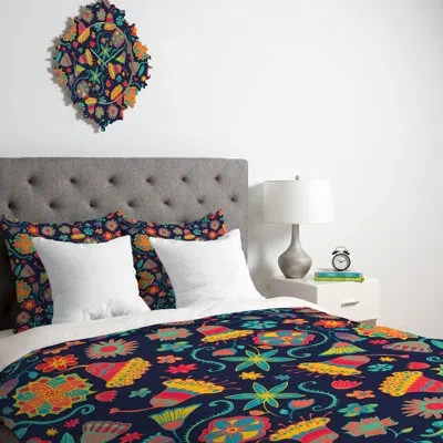 Deny Designs Bloom Duvet Cover In Luxe