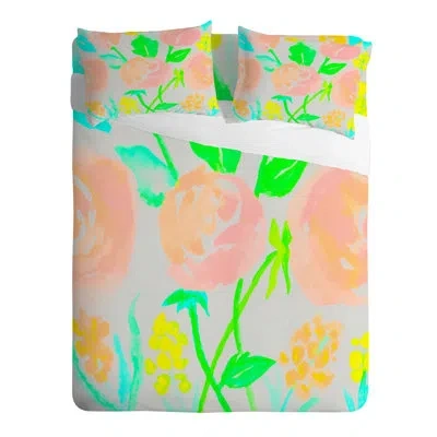 Deny Designs Blossom Dearie Pillowcase In Beige