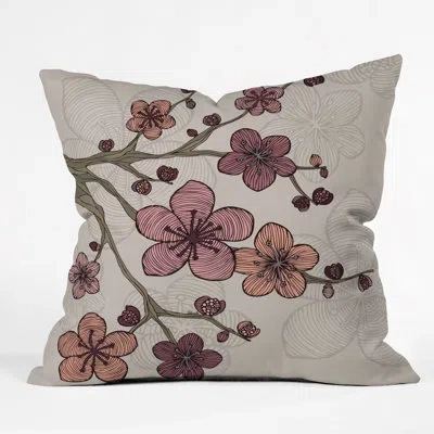 Deny Designs Blossom Throw Pillow