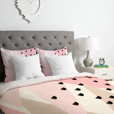 Deny Designs Blush Mod Duvet Cover Set In Pink