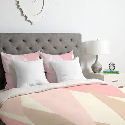 Deny Designs Blush Mod Duvet Cover Set In Pink
