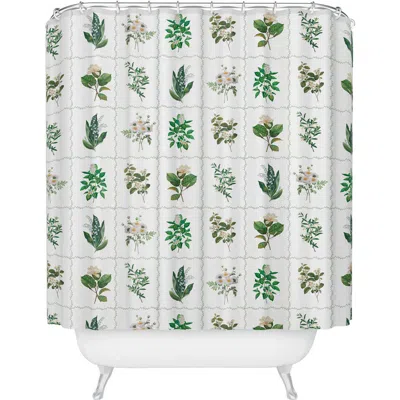 Deny Designs Botanical Collection Shower Curtain