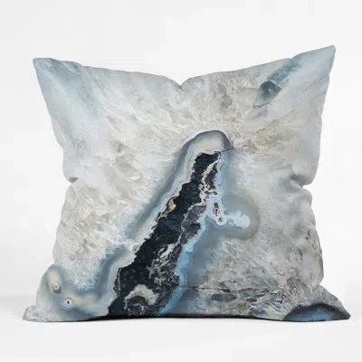 Deny Designs Bree Madden Ice Crystals Indoor/outdoor Throw Pillow
