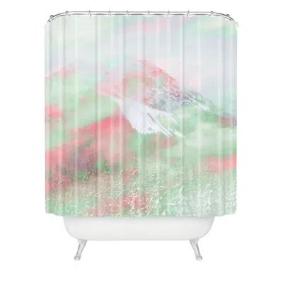 Deny Designs Caleb Troy Banff Painted Christmas Single Shower Curtain
