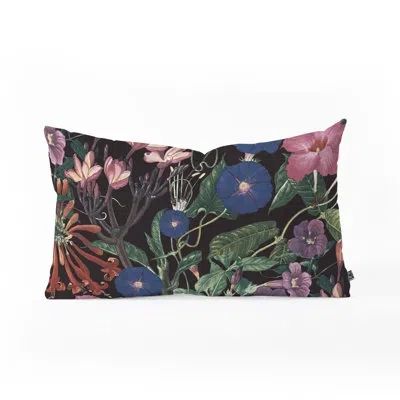 Deny Designs Cayena Blanca Floral Symphony Lumbar Pillow