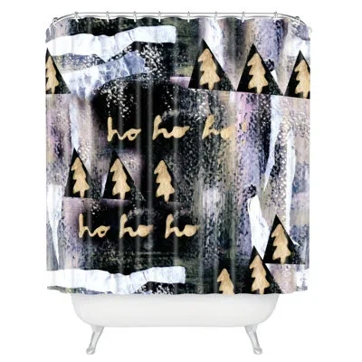Deny Designs Cayenablanca Modern Single Shower Curtain