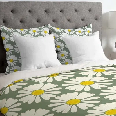 Deny Designs Chamomile Duvet Cover In Lightweight