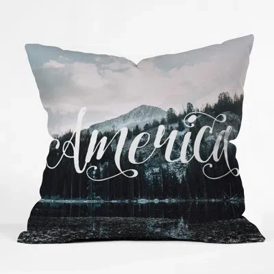 Deny Designs Chelsea Victoria American Beauty Indoor/outdoor Throw Pillow