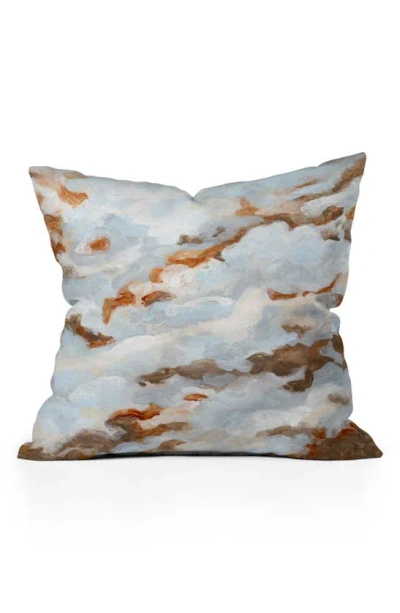 Deny Designs Clouds Dance Accent Pillow In Blue