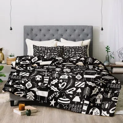 Deny Designs Comforter Set In Black