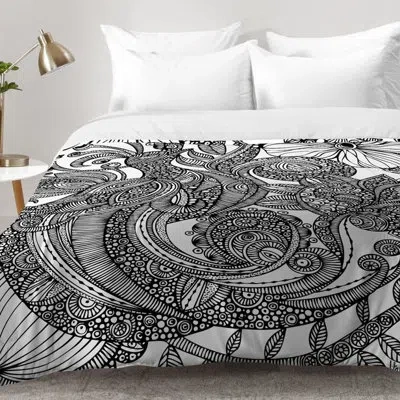 Deny Designs Comforter Set In Black And White