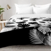 Deny Designs Comforter Set In Black,cream