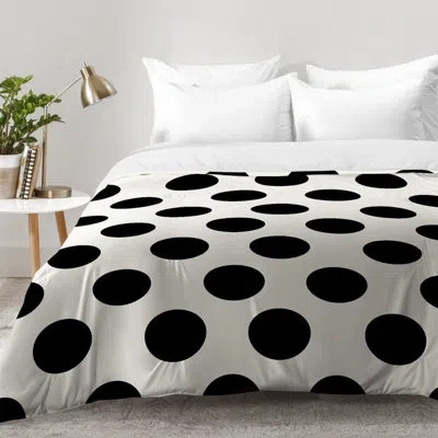 Deny Designs Comforter Set In Black,white