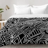 Deny Designs Comforter Set In Black,white