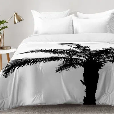 Deny Designs Comforter Set In Black,white