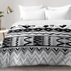 Deny Designs Comforter Set In Black,white