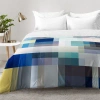 Deny Designs Comforter Set In Blue,gray