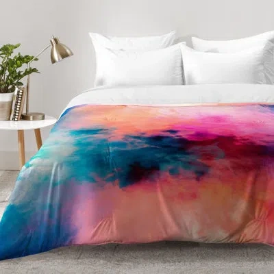 Deny Designs Comforter Set In Blue,orange