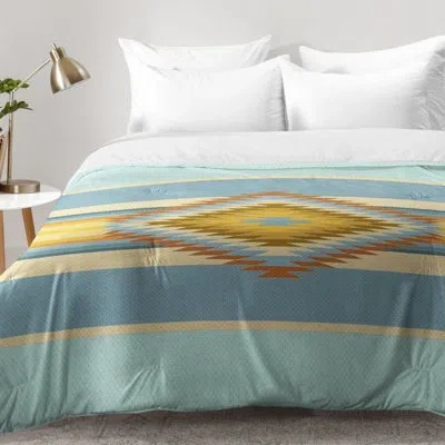 Deny Designs Comforter Set In Blue,yellow