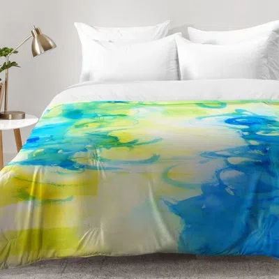 Deny Designs Comforter Set In Blue,yellow