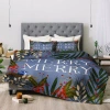 Deny Designs Comforter Set In Bue,cream