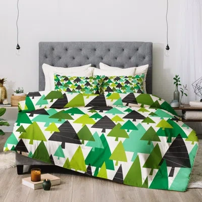 Deny Designs Comforter Set In Green