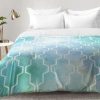 Deny Designs Comforter Set In Green,blue