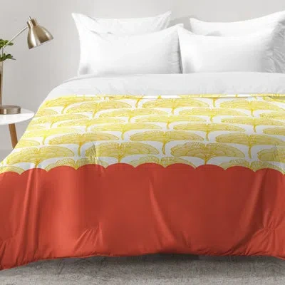 Deny Designs Comforter Set In Orange