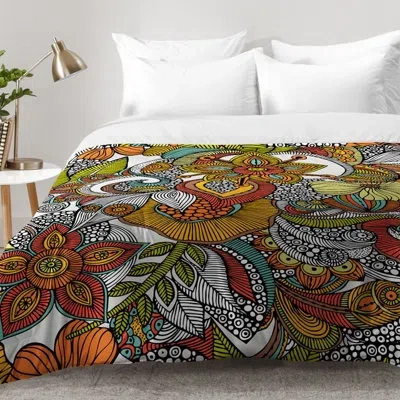 Deny Designs Comforter Set In Orange