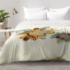 Deny Designs Comforter Set In Orange,gray
