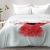 Deny Designs Comforter Set In Red