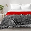 Deny Designs Comforter Set In Red