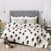 Deny Designs Comforter Set In White,black