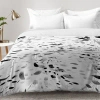 Deny Designs Comforter Set In White,black