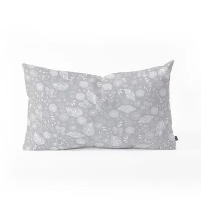 Deny Designs Crystalline Water Oblong Indoor/outdoor Lumbar Pillow