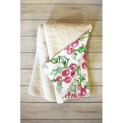 Deny Designs Dash And Ash All I Want For Christmas Throw In Green;red
