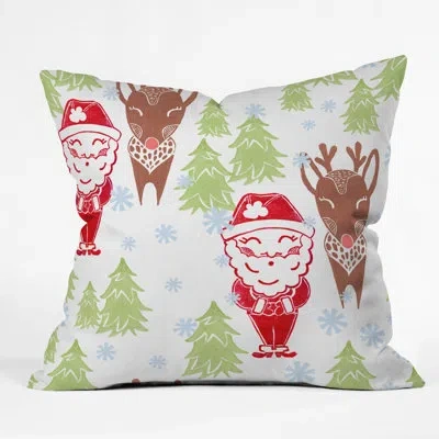Deny Designs Dash And Ash Best Bros From The North Pole Euro Pillow