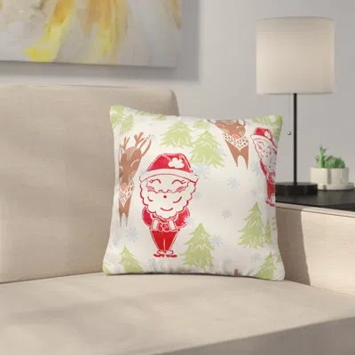 Deny Designs Dash And Ash Best Bros From The North Pole Throw Pillow