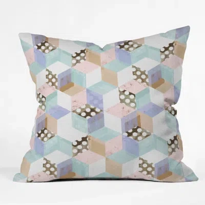 Deny Designs Dash And Ash Breakfast In Bed Indoor/outdoor Throw Pillow