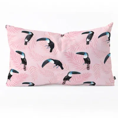 Deny Designs Dash And Ash Channeling Paradise Lumbar Pillow