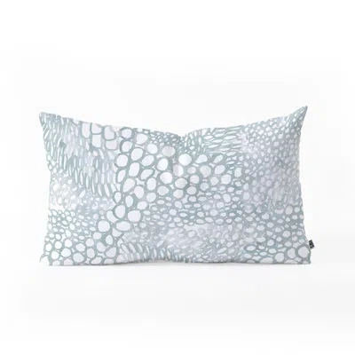 Deny Designs Dash And Ash Cove Oblong Indoor/outdoor Lumbar Pillow