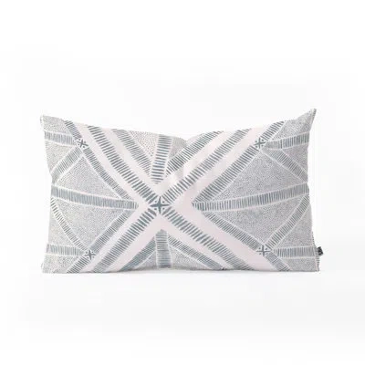 Deny Designs Dash And Ash Maria Azul Marino Lumbar Pillow