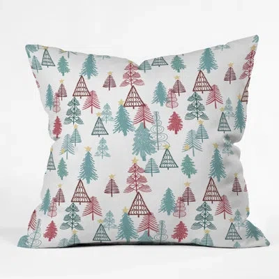 Deny Designs Dash And Ash Me Oh My Trees Euro Pillow