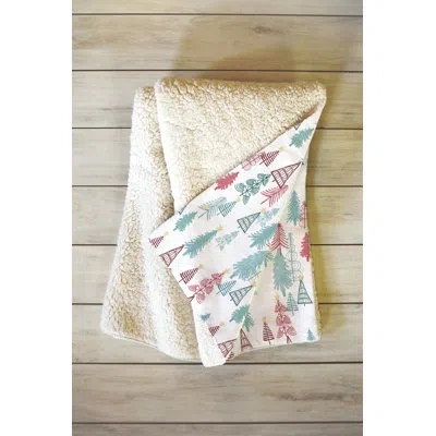 Deny Designs Dash And Ash Me Oh My Trees Throw In Cream